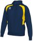 Preview: Errea Kapuzensweetjacke Aris blau-gelb