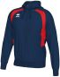 Preview: Errea Kapuzensweetjacke Aris blau-rot