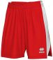 Preview: Errea Damen Basketabll Short Becky rot-weiß