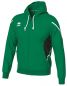 Preview: Errea Kapuzenjacke Clancy grün-schwarz-weiß