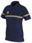 Preview: Errea Damen Poloshirt Darya blau-gelb-weiß