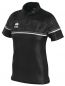 Preview: Errea Damen Poloshirt Darya schwarz-anthrazit-weiß