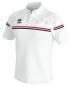 Preview: Errea Poloshirt Dominic weiß-rot-blau