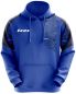 Preview: Zeus Kapuzensweatshirt Glitch blau