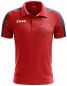 Preview: Zeus Poloshirt Glitch rot-blau