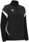 Preview: Macron Damen 1/4-Zip Leona schwarz-weiß