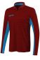 Preview: Macron Langarmtrikot Tabit weinrot-hellblau