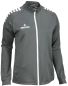Preview: Derbystar Damen Trainingsjacke Madrid grau-weiß