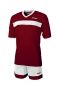 Preview: Max Sport Trikot Pro-Sesto weinrot-weiß