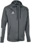 Preview: Select Kapuzenjacke Monaco grau-weiß