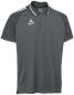 Preview: Select Poloshirt Monaco grau-weiß