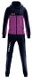 Preview: Zeus Damen Trainingsanzug Olympia pink-blau