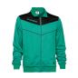 Preview: Patrick Trainingsjacke Power grün-schwarz