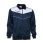 Preview: Patrick Trainingsjacke Power dunkelblau-weiß