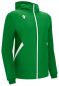 Preview: Macron Hoodie Tiamat grün-weiß