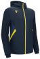 Preview: Macron Hoodie Tiamat blau-gelb