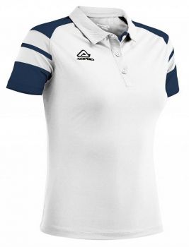 Acerbis Damen Poloshirt Kemari weiß-blau