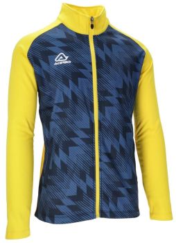 Preview: Acerbis Trainingsjacke Blok blau-gelb