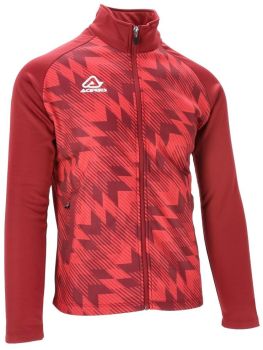 Acerbis Trainingsjacke Blok weinrot