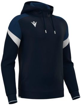 Macron Hoody Alchemist dunkelblau-weiß