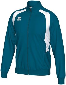 Errea Trainingsjacke Amedeo petrol-weiß