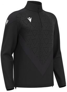 Macron 1/4-Zip Top Anduin schwarz