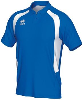 Preview: Errea Poloshirt Arco blau-weiß