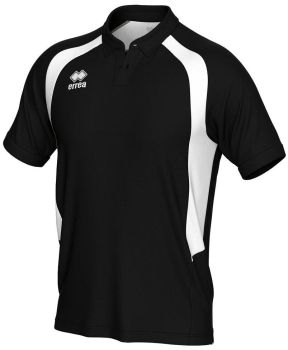 Errea Poloshirt Arco schwarz-weiß