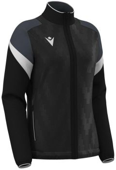 Preview: Macron Damen Trainingsjacke Athena  schwarz-weiß