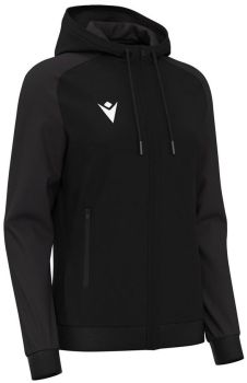 Preview: Macron Damen Kapuzenjacke Atlas schwarz