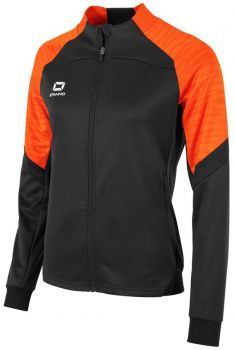 Stanno Damen Trainingsjacke Bolt schwarz-orange