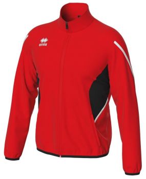 Errea Trainingsjacke Christopher rot-schwarz-weiß