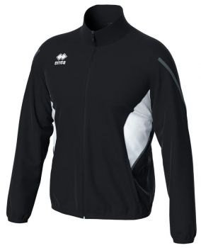 Errea Trainingsjacke Christopher schwarz-weiß