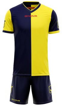 Givova Trikot-Set Combo blau-gelb