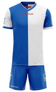 Givova Trikot-Set Combo blau-weiß