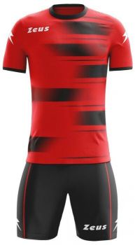 Zeus Trikot - Set Kosmo rot-schwarz