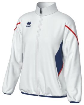 Errea Damen Trainingsjacke Cristine weiß-blau-rot