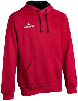 Preview: Derbystar Kapuzenpullover Basic rot