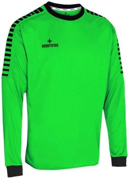 Derbystar Torwarttrikot Hyper grün-schwarz