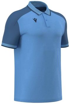 Macron Poloshirt Echoes skyblau-dunkelblau