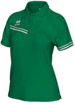 Errea Damen Poloshirt Eden grün-weiß