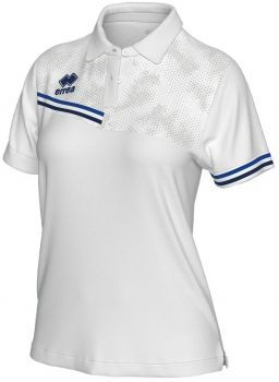 Errea Damen Poloshirt Eden weiß-blau