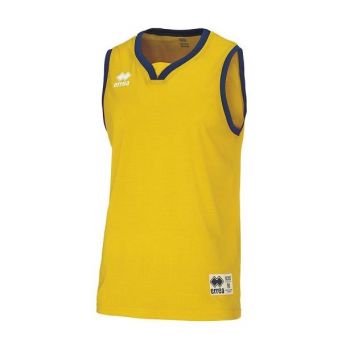 Errea Basketball Shirt California gelb-blau