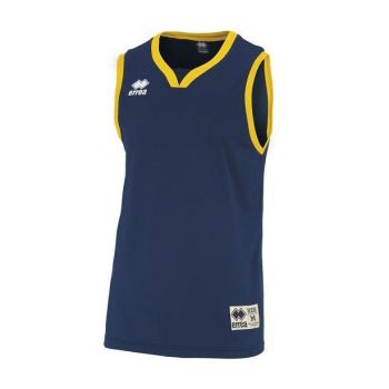 Errea Basketball Shirt California blau-gelb