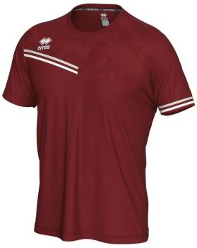 Errea Trikot Evan weinrot-grau-weiß