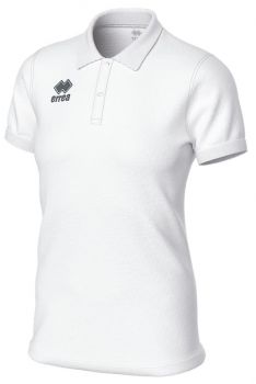 Errea Damen Poloshirt Evo weiß