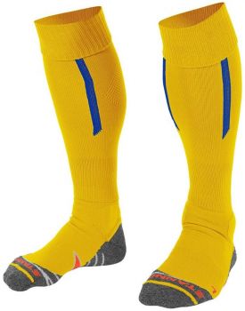 Stanno Strumpfstutzen Forza II gelb-blau