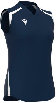 Macron Damen Trikot Frostmoor navyblau-weiß