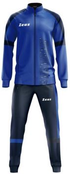 Zeus Trainingsanzug Glitch blau