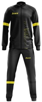 Zeus Trainingsanzug Glitch schwarz-gelb